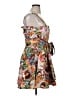 Neiman Marcus Paisley Brown Casual Dress Size 1X - photo 4