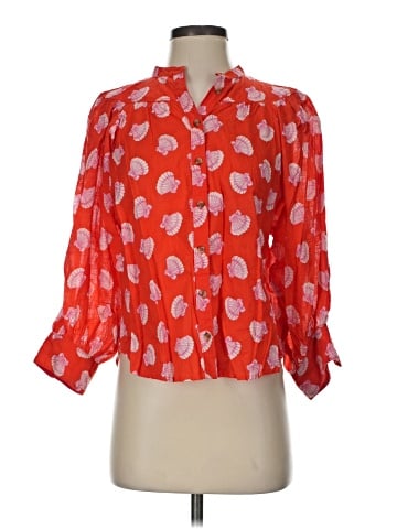 Maeve by Anthropologie 3/4 Sleeve Blouse (view 1)