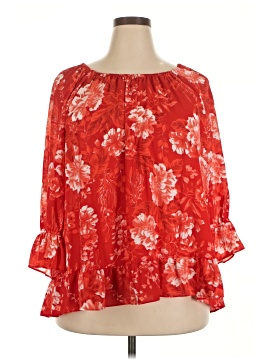Inc International Concepts 3/4 Sleeve Blouse