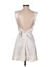 Runaway 100% Polyester Metallic Silver Cocktail Dress Size XS - photo 2