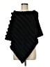 J. McLaughlin Black Poncho One size - photo 1