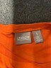 Chico's 100% Polyester Solid Orange 3/4 Sleeve T-Shirt Size Med (1) - photo 7