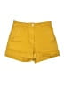 Everlane Solid Yellow Shorts Size 4 - photo 1