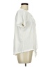 New York Laundry 100% Polyester Ivory White Short Sleeve Blouse Size M - photo 4