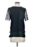 Grey by Jason Wu 100% Polyester Teal Short Sleeve Blouse Size 2 - photo 1
