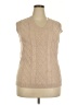 Unbranded Tan Sweater Vest Size XXL (estimated) - photo 1
