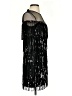 Reiss 100% Polyester Black Cocktail Dress Size 0 - photo 4
