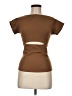 Girlfriend Collective Brown Short Sleeve Top Size M - photo 1