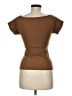 Girlfriend Collective Brown Short Sleeve Top Size M - photo 2