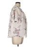 Sienna Sky 100% Polyester Floral Ivory Short Sleeve Blouse Size L - photo 4