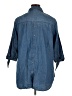 Lane Bryant Blue 3/4 Sleeve Button-Down Shirt Size 14 - 16 Plus - photo 2