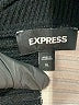 Express Color Block Black Turtleneck Sweater Size XL - photo 7