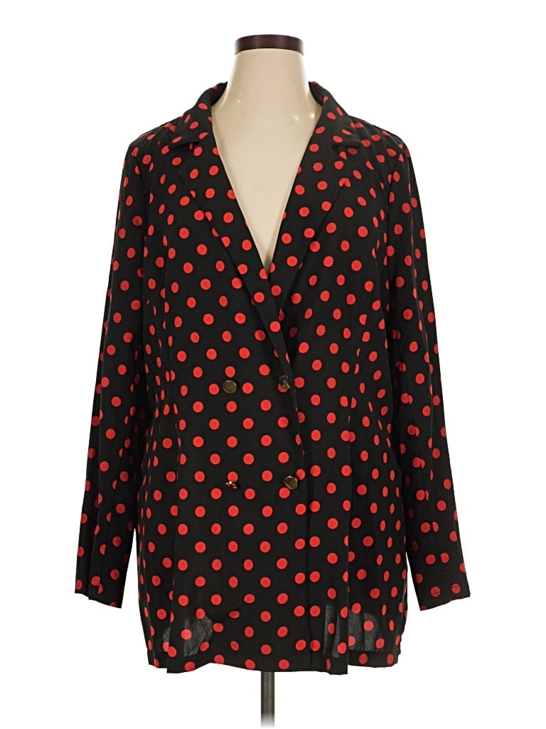 Prettylittlething Blazer Jacket In Red