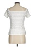 Joseph Ribkoff White Short Sleeve Blouse Size 8 - photo 2