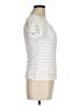 Joseph Ribkoff White Short Sleeve Blouse Size 8 - photo 4
