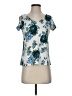 Unbranded Teal Short Sleeve Top Size 2 - photo 1