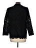 Chico's 100% Polyester Black Blazer Size Med (1.5) - photo 2