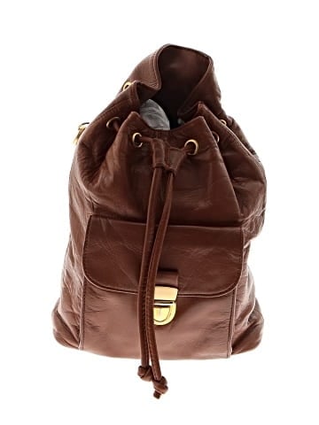 Morgan Taylor Leather Bucket Bag (view 1)