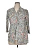 Appleseeds Silver Gray Cardigan Size XL - photo 1