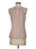 Express 100% Polyester Tan Sleeveless Blouse Size S - photo 2