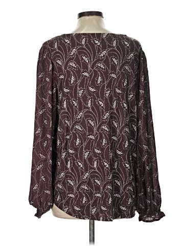Ann Taylor LOFT Outlet Long Sleeve Blouse (view 2)