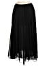 Patra 100% Polyester Solid Black Formal Skirt Size 8 - photo 2