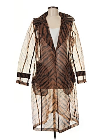White House Black Market Raincoat (view 1)