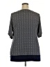Charter Club Gray Blue 3/4 Sleeve Blouse Size 2X - photo 2