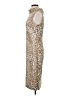 J. McLaughlin Animal Print Tan Cocktail Dress Size M - photo 5