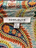 Rose + Olive 100% Polyester Paisley Teal Long Sleeve Blouse Size L - photo 7
