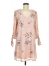 Mi ami Floral Tan Casual Dress Size M - photo 1