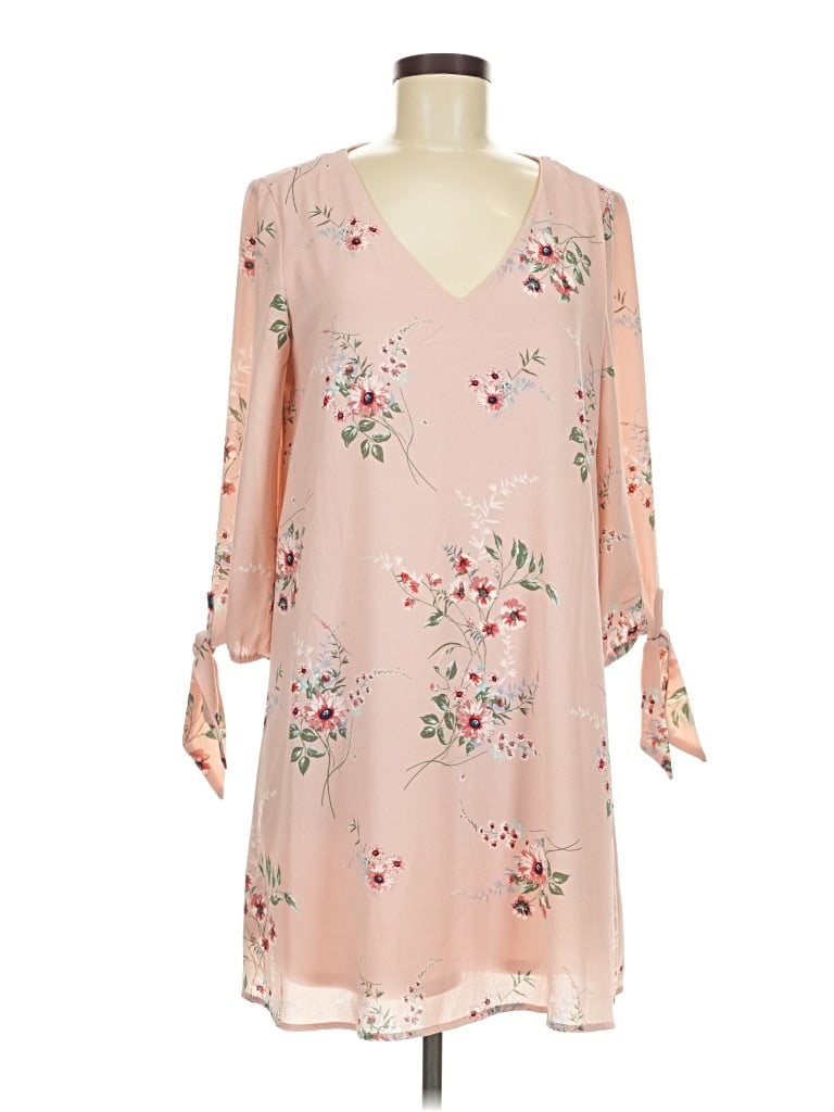 Pre-owned Mi Ami Casual Dress In Tan