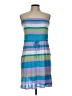 Splendid Stripes Blue Casual Dress Size L - photo 1