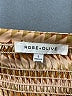 Rose + Olive 100% Polyester Chevron-herringbone Orange 3/4 Sleeve Blouse Size L - photo 7