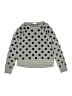 Crewcuts Polka Dots Gray Pullover Sweater Size 10 - photo 1