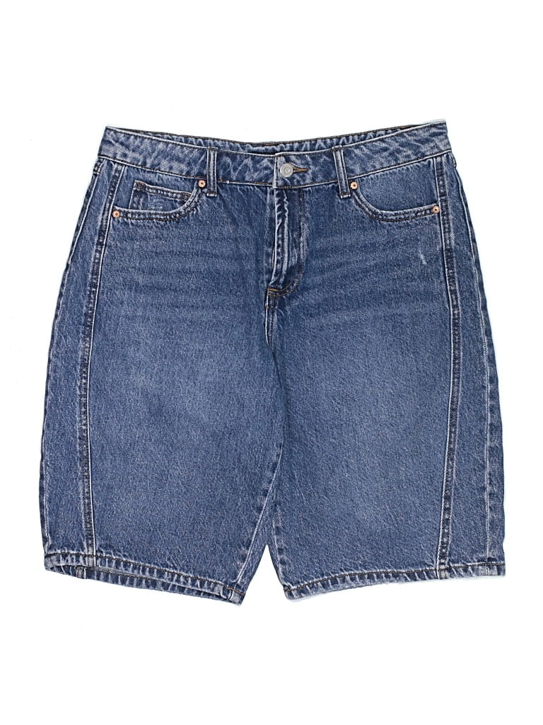 Pre-owned Sincerely Jules Denim Shorts In Blue