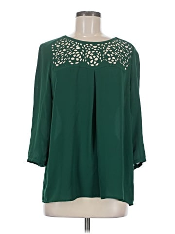 HD in Paris 3/4 Sleeve Blouse (view 1)