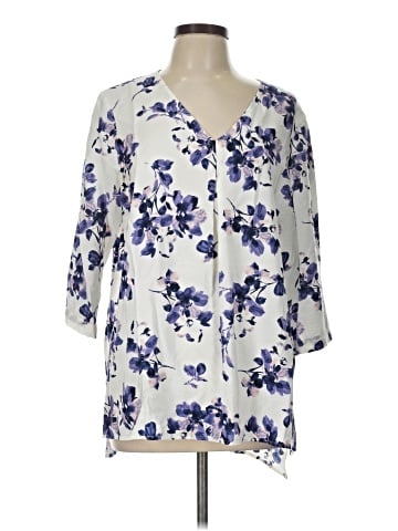 J.Jill 3/4 Sleeve Blouse (view 1)