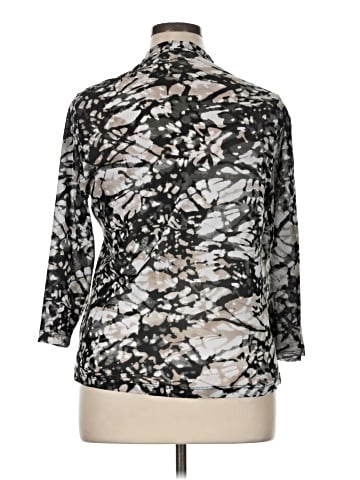 Easywear by Chico's 3/4 Sleeve Blouse (view 2)