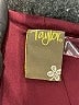 Taylor 100% Polyester Burgundy Cocktail Dress Size 8 - photo 7