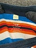 Tea 100% Cotton Stripes Blue Long Sleeve Outfit Size 3-6 mo - photo 3