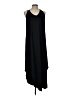 Capella Apparel Solid Black Casual Dress Size L - photo 1