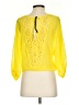 Buffalo by David Bitton 100% Polyester Yellow 3/4 Sleeve Blouse Size XS - photo 2