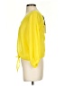 Buffalo by David Bitton 100% Polyester Yellow 3/4 Sleeve Blouse Size XS - photo 5