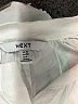 Next 100% Cotton White Long Sleeve Blouse Size 6 - photo 7