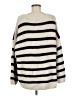 Zara Stripes Ivory Pullover Sweater Size M - photo 2