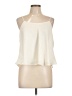 ABound 100% Polyester Ivory Sleeveless Blouse Size L - photo 1