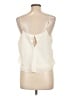 ABound 100% Polyester Ivory Sleeveless Blouse Size L - photo 2
