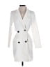 Know One Cares White Trenchcoat Size S - photo 1