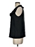 J.Crew 100% Silk Black Sleeveless Silk Top Size 4 - photo 5